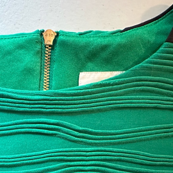 Dana Buchman size 6 black and green Sleeveless sheath midi dress - Picture 11 of 11